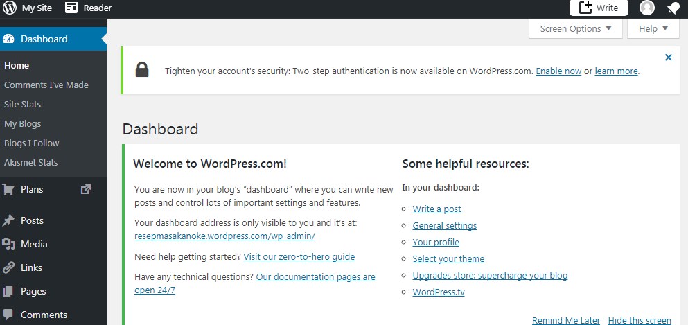 Cara Membuat Page Atau Halaman Baru Di WordPress 2