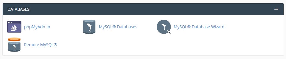 MySQL Database cpanel hosting