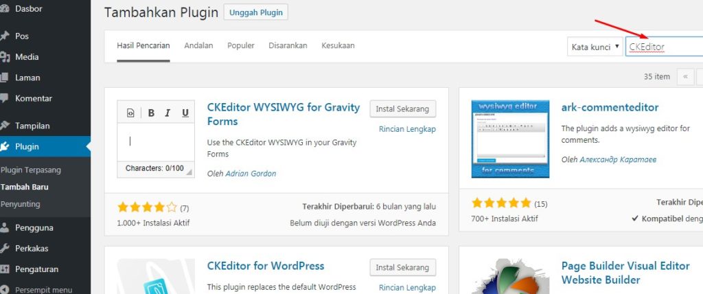 Cara Mengganti Text Editor Default WordPress 2