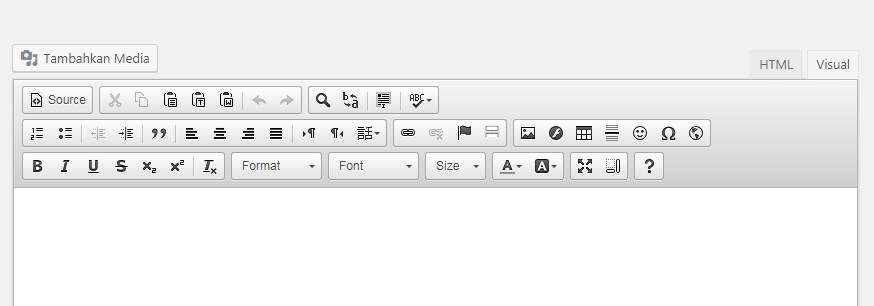 Cara Mengganti Text Editor Default WordPress 6